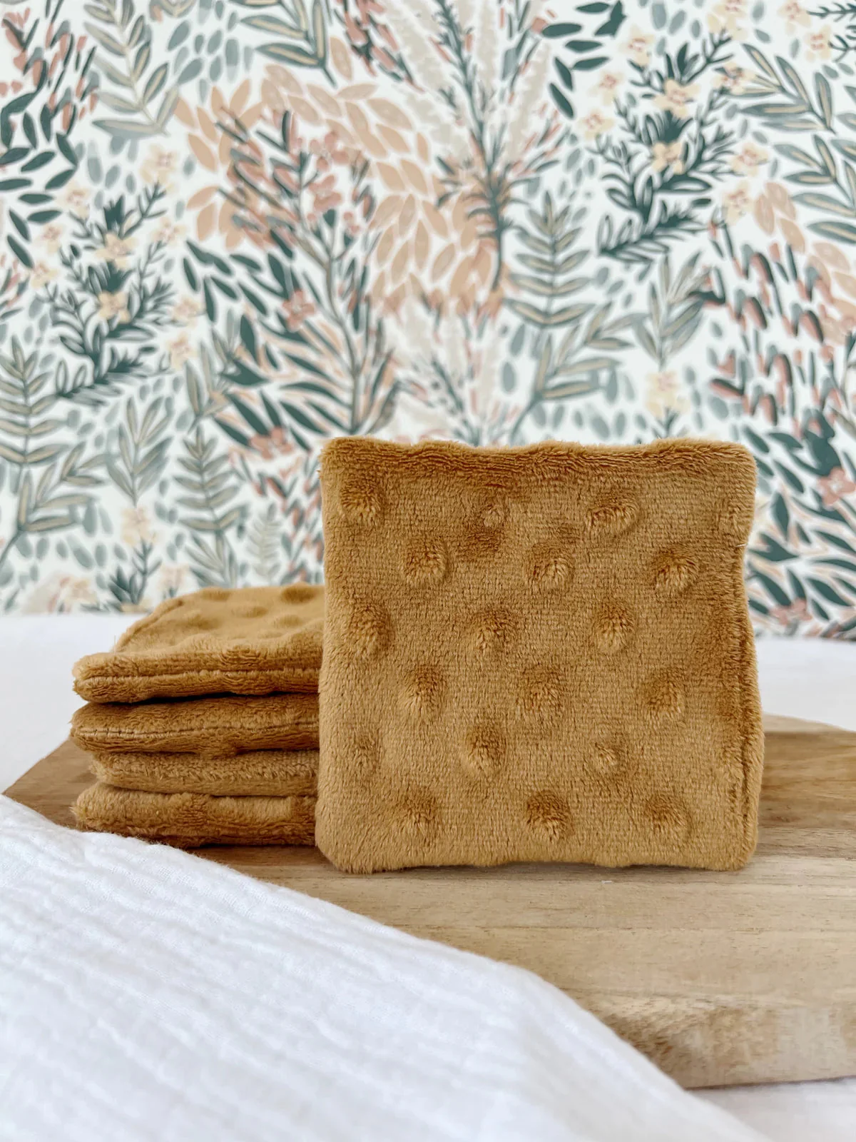 Tissu minky camel - Image 2