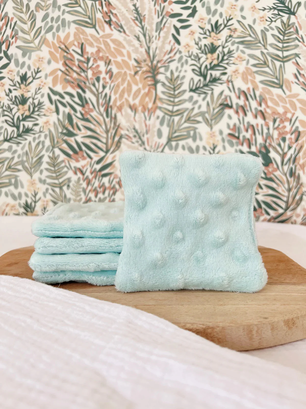 Tissu minky mint - Image 2