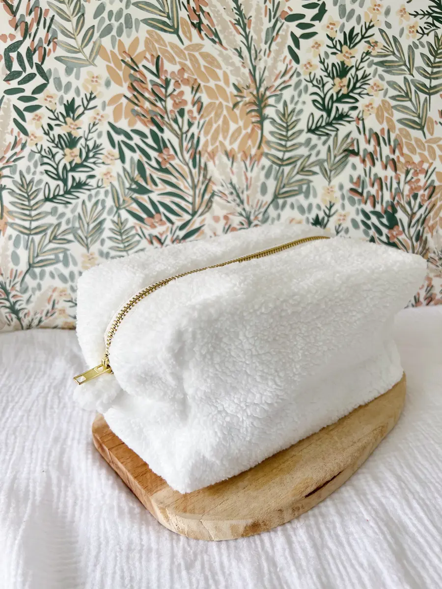Trousse de toilette moumoute (intérieur imperméable) - Image 7