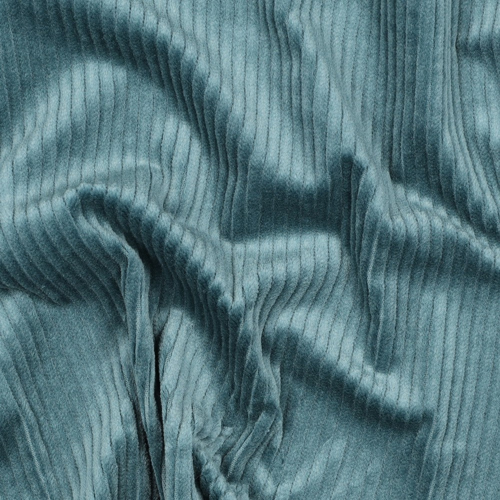 Velours côtelé bleu canard - Image 3